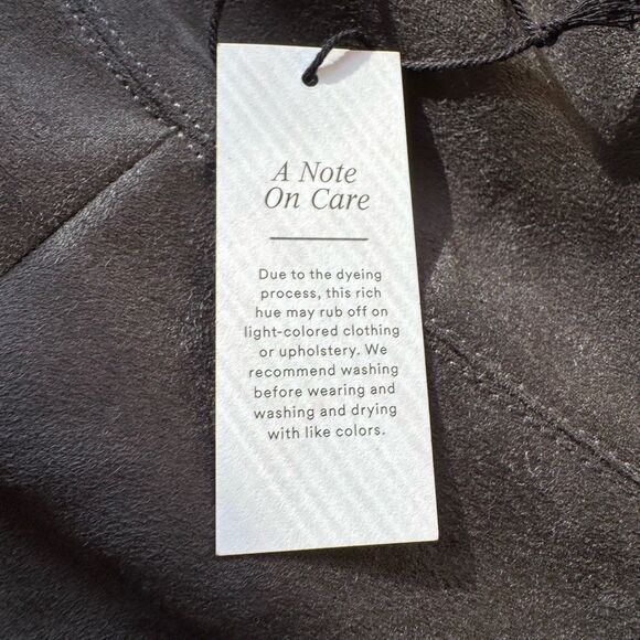 NWT Ann Taylor Dress Sz 8 Gray Faux Suede Mock Neck Short Sleeve Sheath MP $159 - Picture 7 of 15